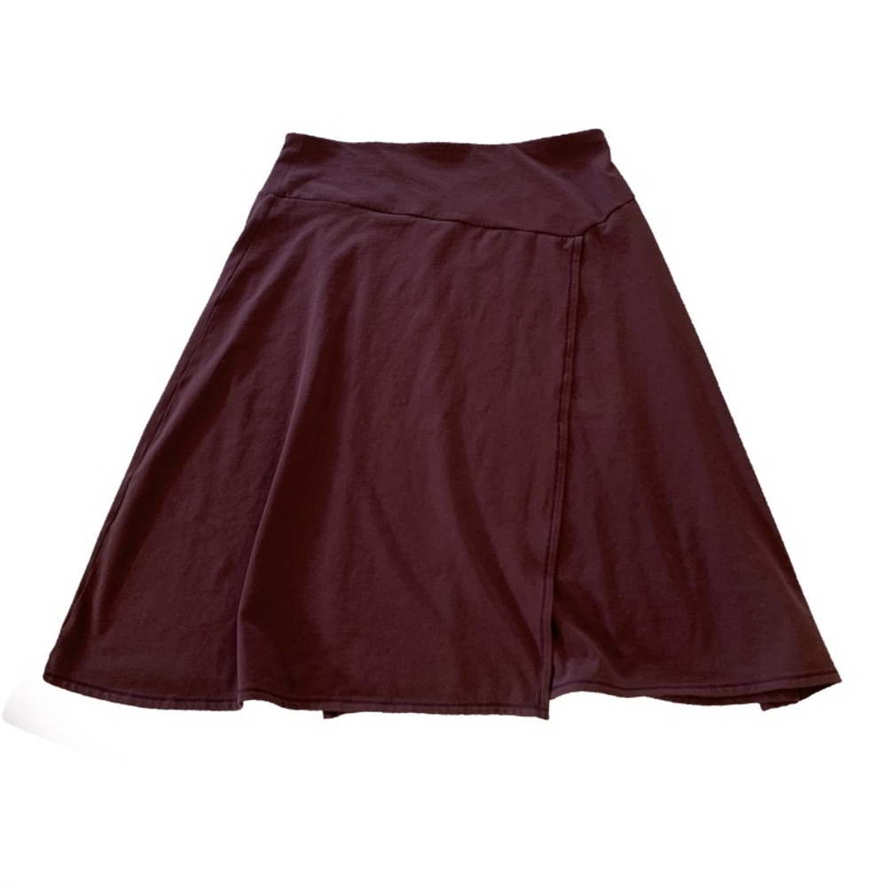 Patagonia vitaliti skirt purple small S faux wrap cotton